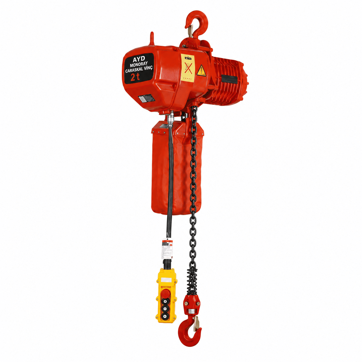 2 Ton 2 Hareketli Zincirli Vinç