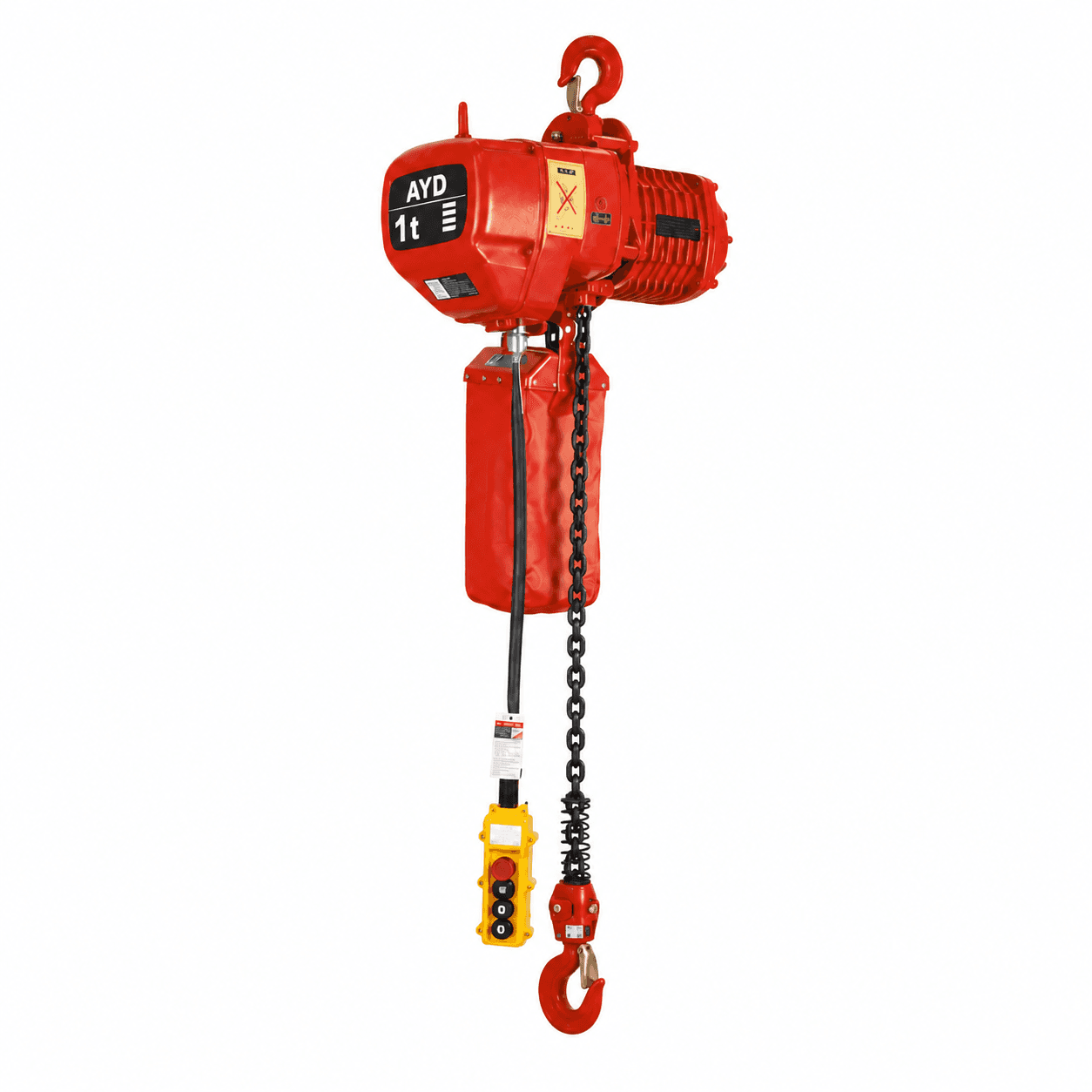 1 Ton 2 Hareketli Zincirli Vinç